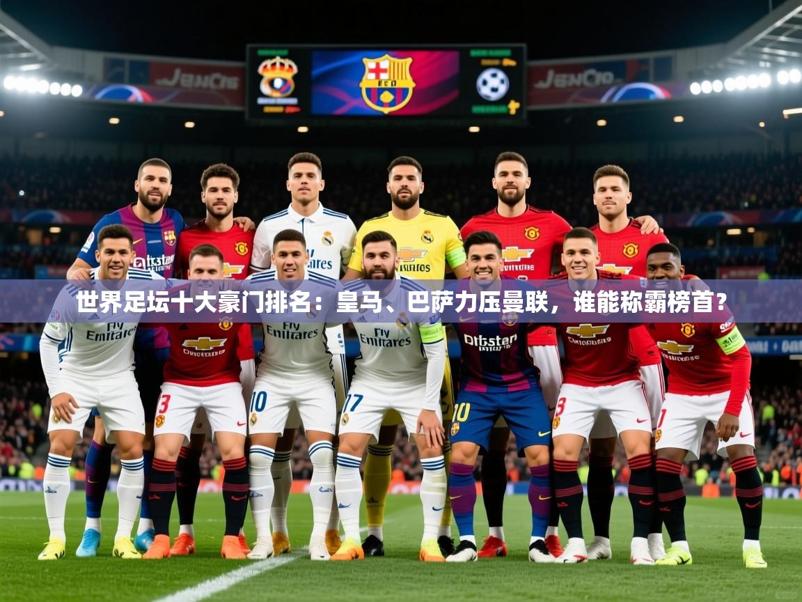 2025九游娱乐官网入口世界足坛十大豪门排名:皇马、巴萨力压曼联,谁能称霸榜首?